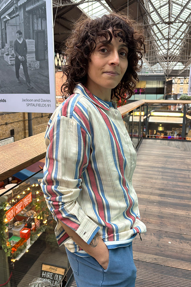 ICHI Fanni Striped Shirt