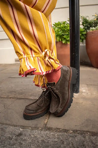 Bukela Sienna Mole Brown Suede Shoes
