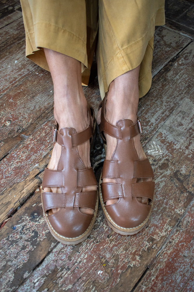 Pavement Lavita Tan Sandals - The Mercantile London