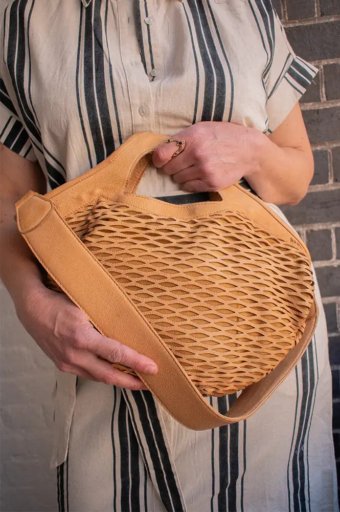 Biba Doty Yellow Shoulder Bag - The Mercantile London