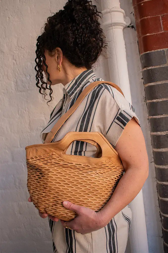 Biba Doty Yellow Shoulder Bag - The Mercantile London