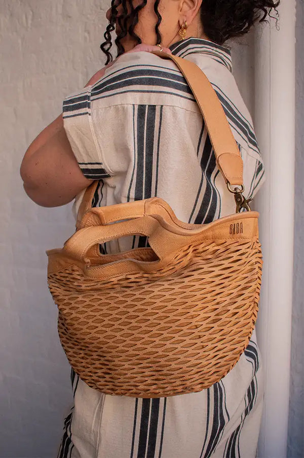 Biba Doty Yellow Shoulder Bag - The Mercantile London