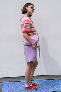 FRNCH Anah Lilac Shorts - The Mercantile London