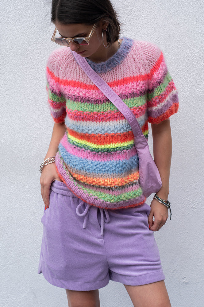 FRNCH Anah Lilac Shorts - The Mercantile London