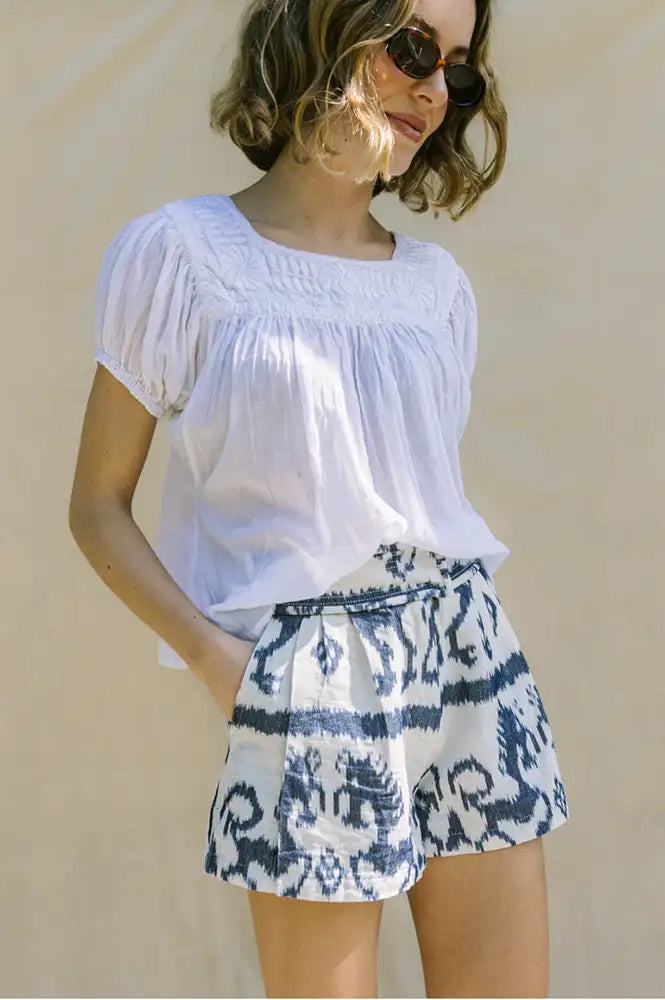 Arifah Studios No.1 Ikat Shorts