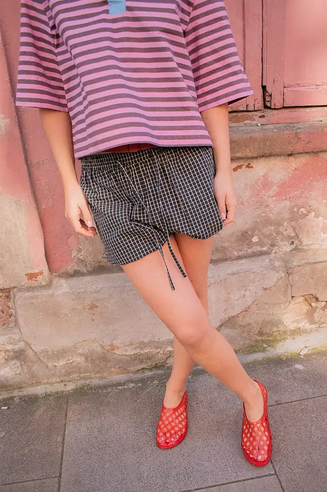 Bellerose Johnny Check A Shorts - The Mercantile London