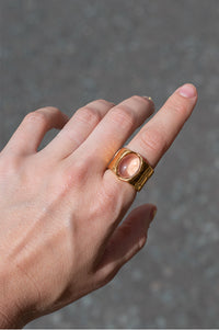 Shyla Savina Chunky Ring - The Mercantile London
