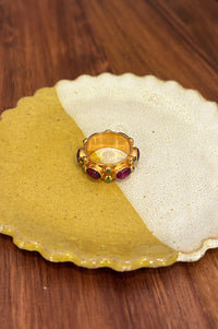 Shyla Andromeda Ruby Red & Emerald Ring