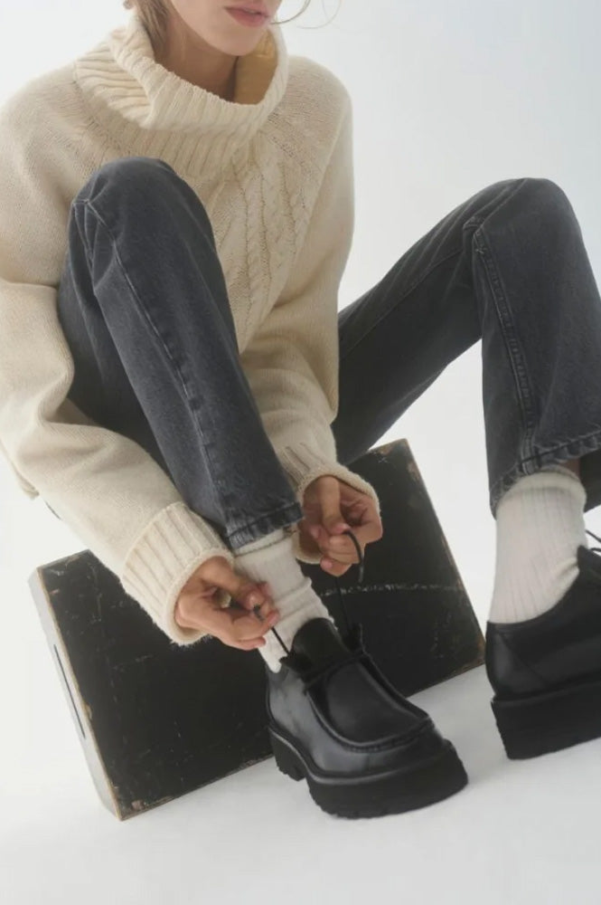 Bukela Sienna Black Shoes - The Mercantile London