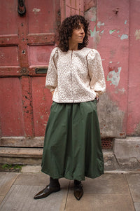 By-Bar Mauri Champagne Cheetah Blouse