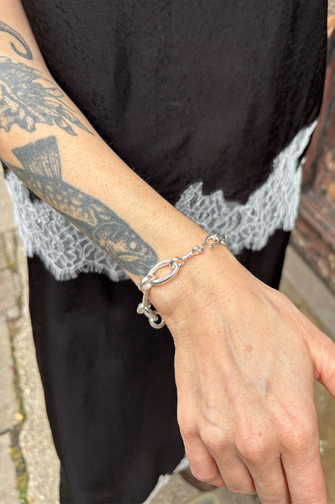 Shyla Matera Silver Bracelet - The Mercantile London