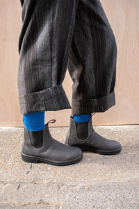 Blundstone 1910 Steel Grey Wax Suede Boots