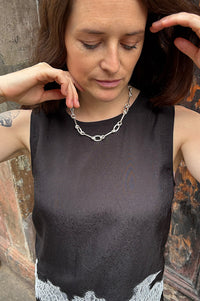 Shyla Matera Silver Necklace - The Mercantile London