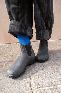 Blundstone 1910 Steel Grey Wax Suede Boots