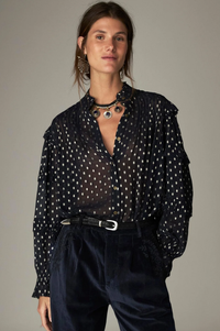 Maison Hotel Simona Sienna Navy Blouse