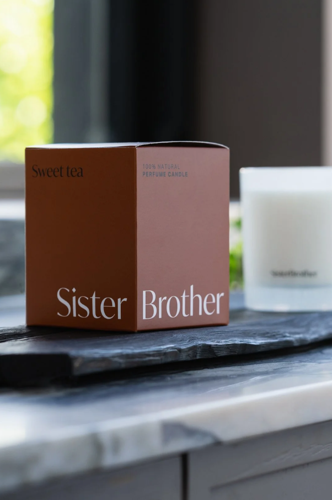 SisterBrother Sweet Tea Candle