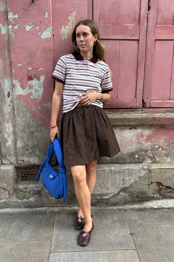 Baum Und Pferdgarten Shea Coffee Bean Brown Skirt