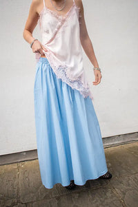 Marta Pomeline Light Blue Skirt - The Mercantile London