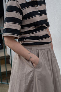 Project AJ117 Hailey Khaki Skirt - The Mercantile London