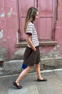 Baum Und Pferdgarten Shea Coffee Bean Brown Skirt
