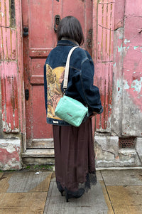 Object Dalme Seal Brown and Black Lace Skirt