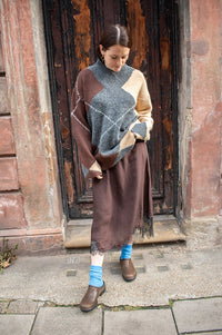 Object Zena Argle Knitted Oversized Jumper - The Mercantile London