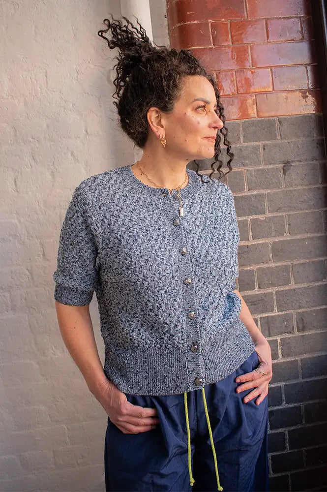 Minus Luna Skyway Blue Cardigan - The Mercantile London