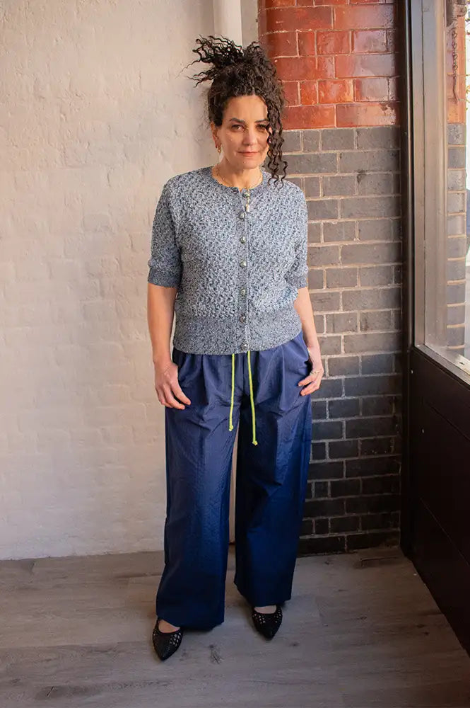 Minus Luna Skyway Blue Cardigan - The Mercantile London