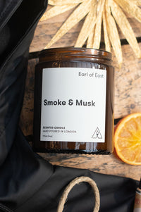 Earl of East Smoke & Musk Candle - The Mercantile London