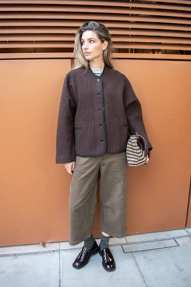 Anne Mi Hill Demitasse Wool Jacket