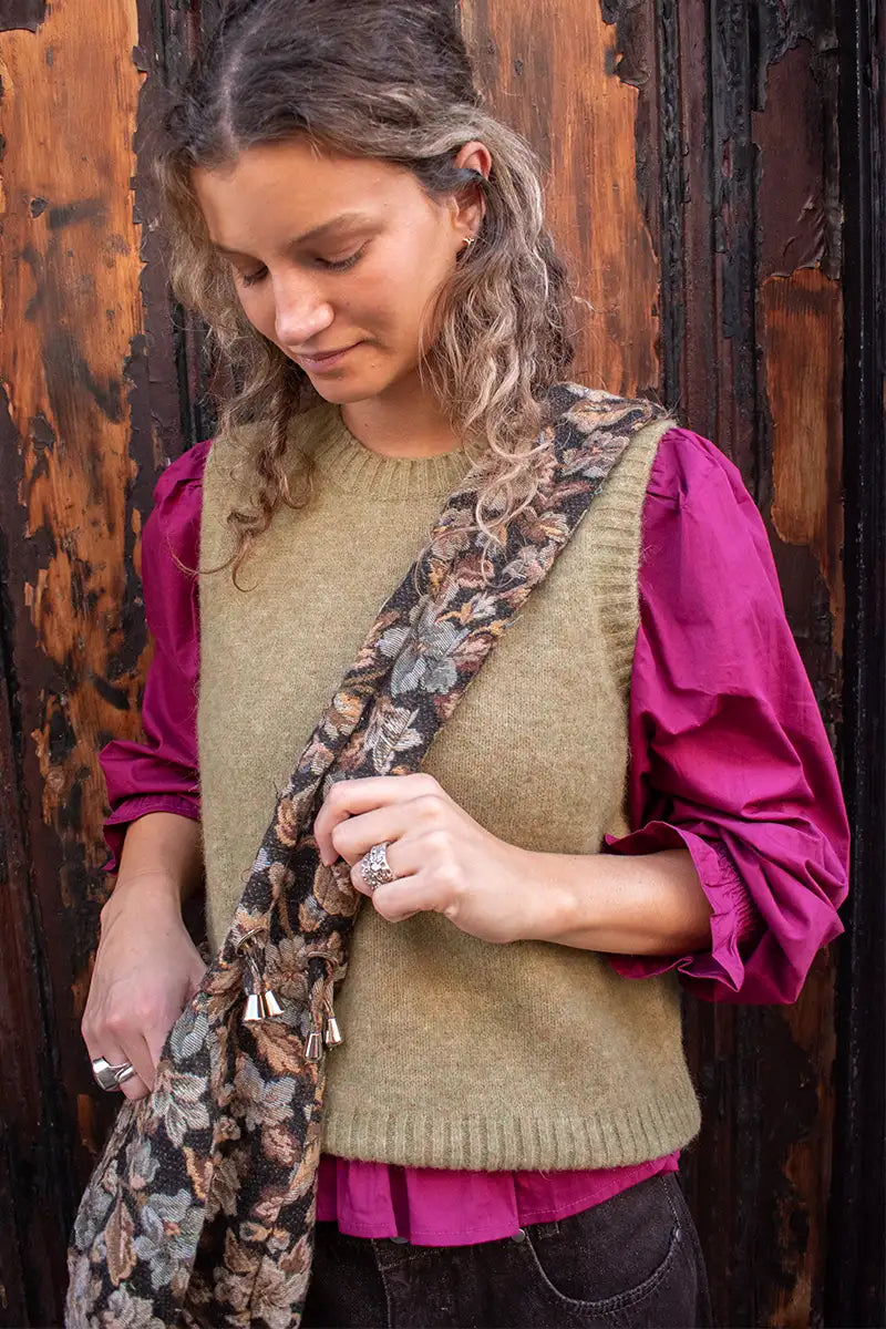 Soeur Namaste Sage Wool Vest - The Mercantile London