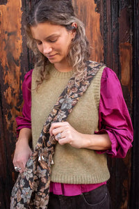Soeur Namaste Sage Wool Vest - The Mercantile London