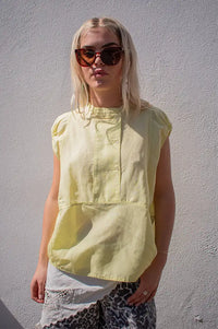 Soeur Danube Bright Yellow Blouse - The Mercantile London