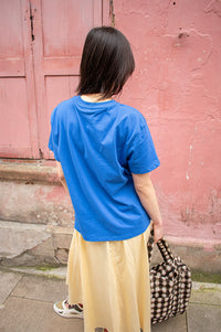 Garance Soleil T-Shirt Electric Blue - The Mercantile London