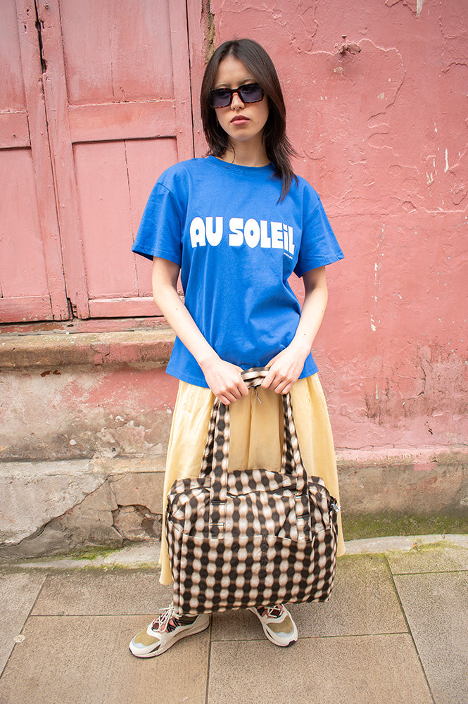 Garance Soleil T-Shirt Electric Blue - The Mercantile London