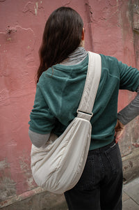 Dedicated Solna Moonbeam White Shoulder Bag - The Mercantile London