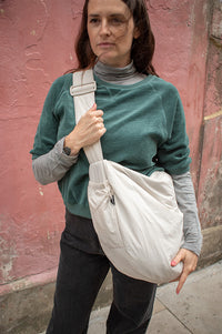 Dedicated Solna Moonbeam White Shoulder Bag - The Mercantile London