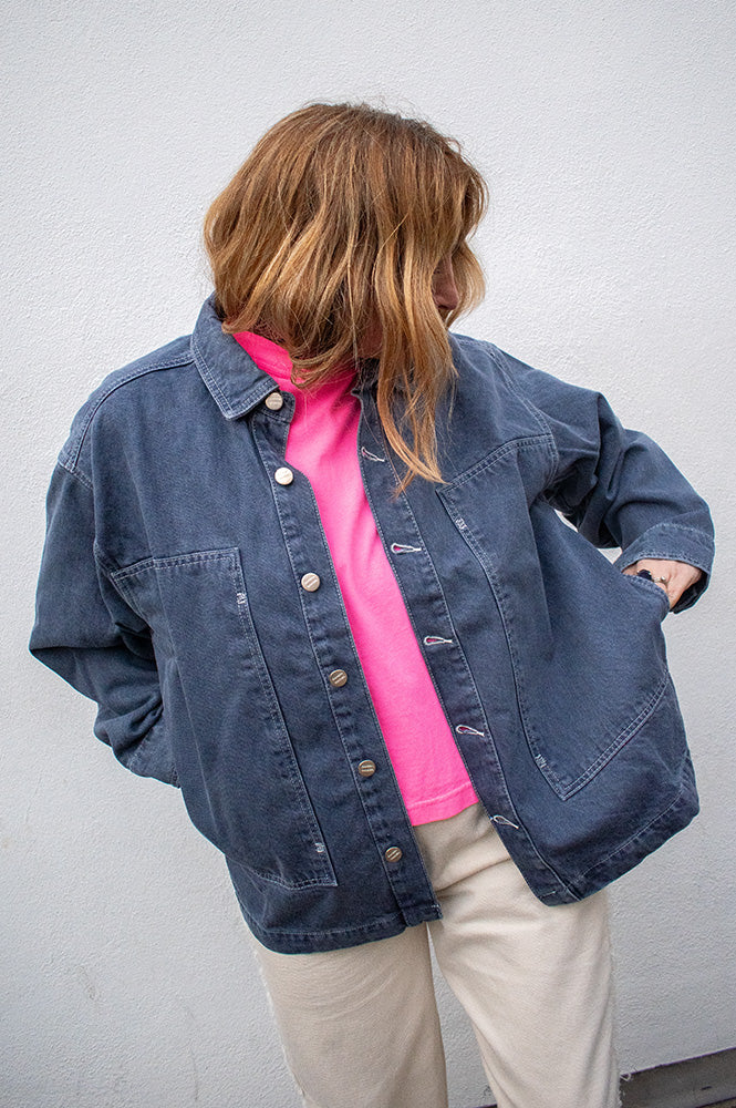 Damson Madder Alba Mist Wash Shirt