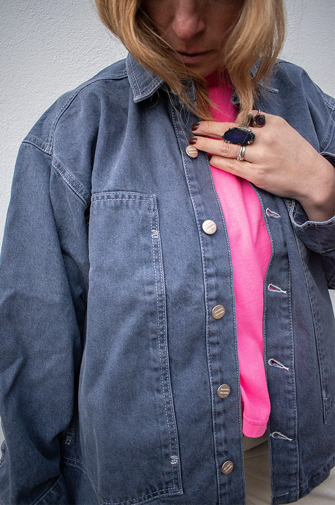 Damson Madder Alba Mist Wash Shirt