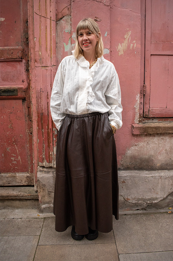 Sophie + Lucie Maribel White Blouse