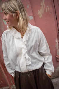 Sophie + Lucie Maribel White Blouse
