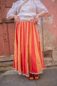 Sophie + Lucie Circus Voile Camel Skirt - The Mercantile London