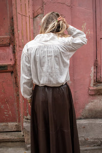 Sophie + Lucie Maribel White Blouse