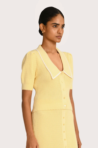 Steele Astrid Lemon Sorbet Cardigan
