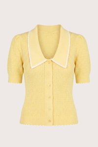 Steele Astrid Lemon Sorbet Cardigan
