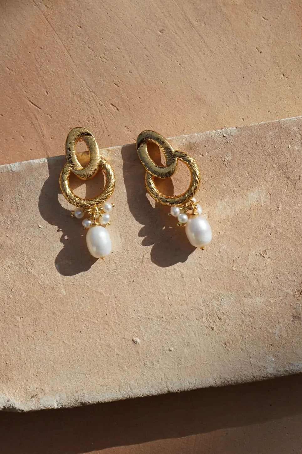 Shyla Sorell Pearl Earrings - The Mercantile London