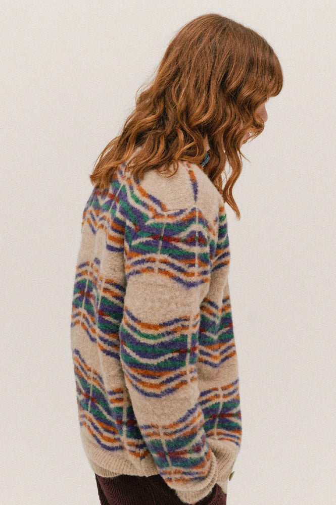 Howlin The Sound Of Wonder Biscuit Cardigan - The Mercantile London