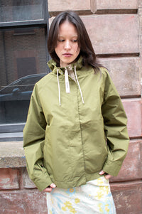 Tantä Dhuda Sphagnum Green Raincoat - The Mercantile London