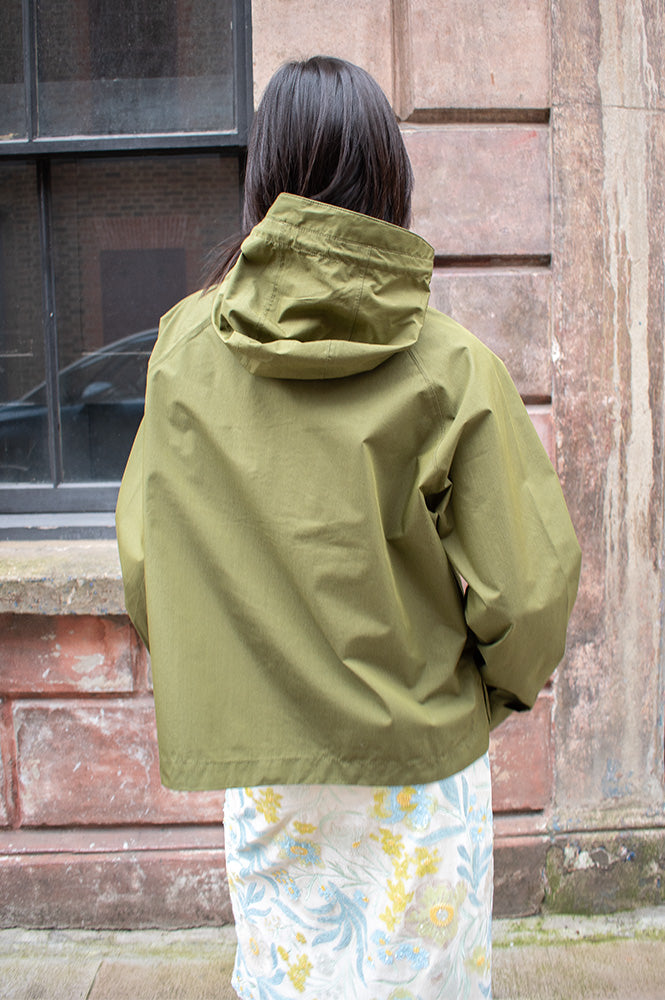 Tantä Dhuda Sphagnum Green Raincoat - The Mercantile London