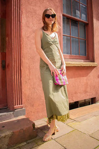 Baum Und Pferdgarten Atelia Clover Green Dress - The Mercantile London